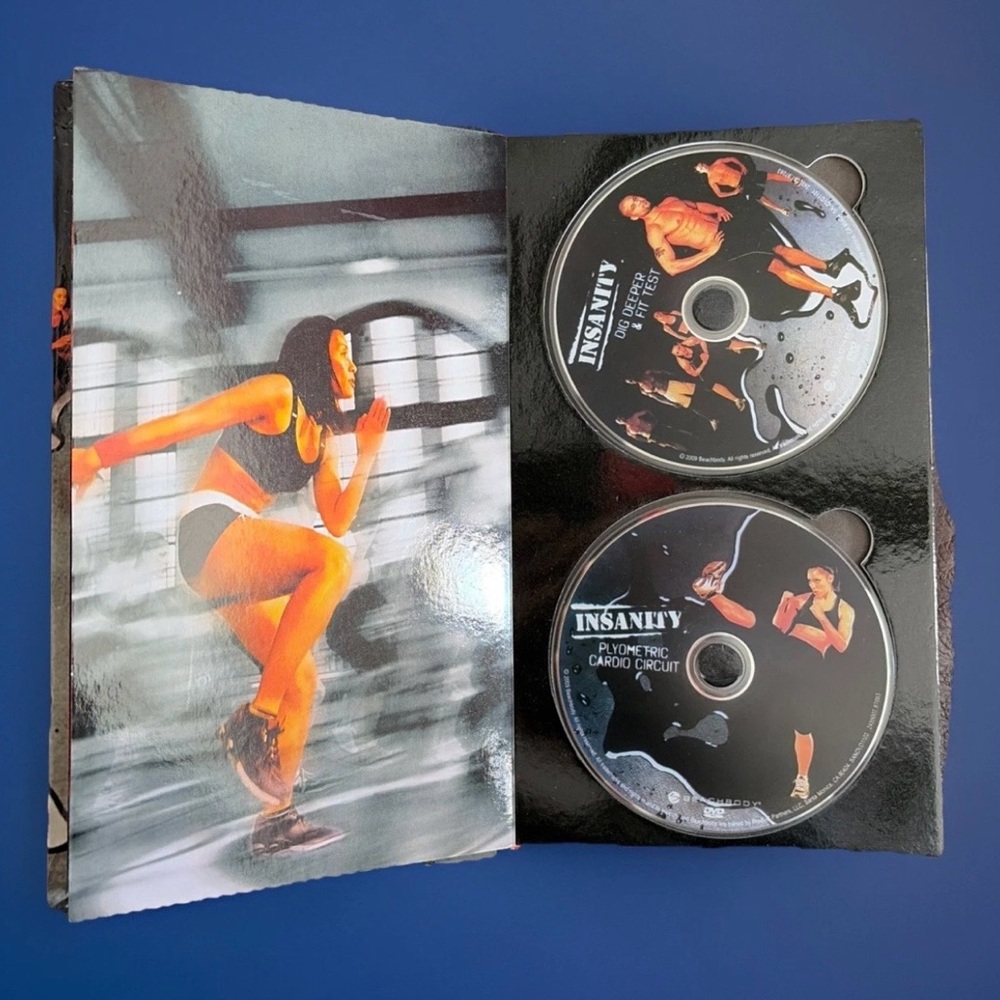 Insanity Total Body Workout Program 10 Disc DVD Set By Shaun T, Beachbody